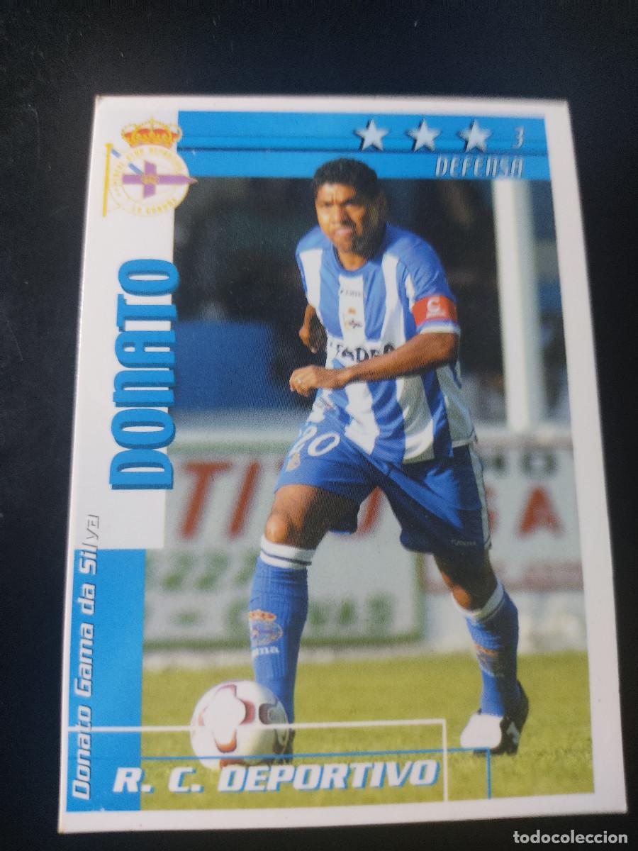 Fu&szlig;ball-Sticker: Futbol Match Total 2002/03 Donato - Deportivo Coru&ntilde;a - Editorial Magic Box Int