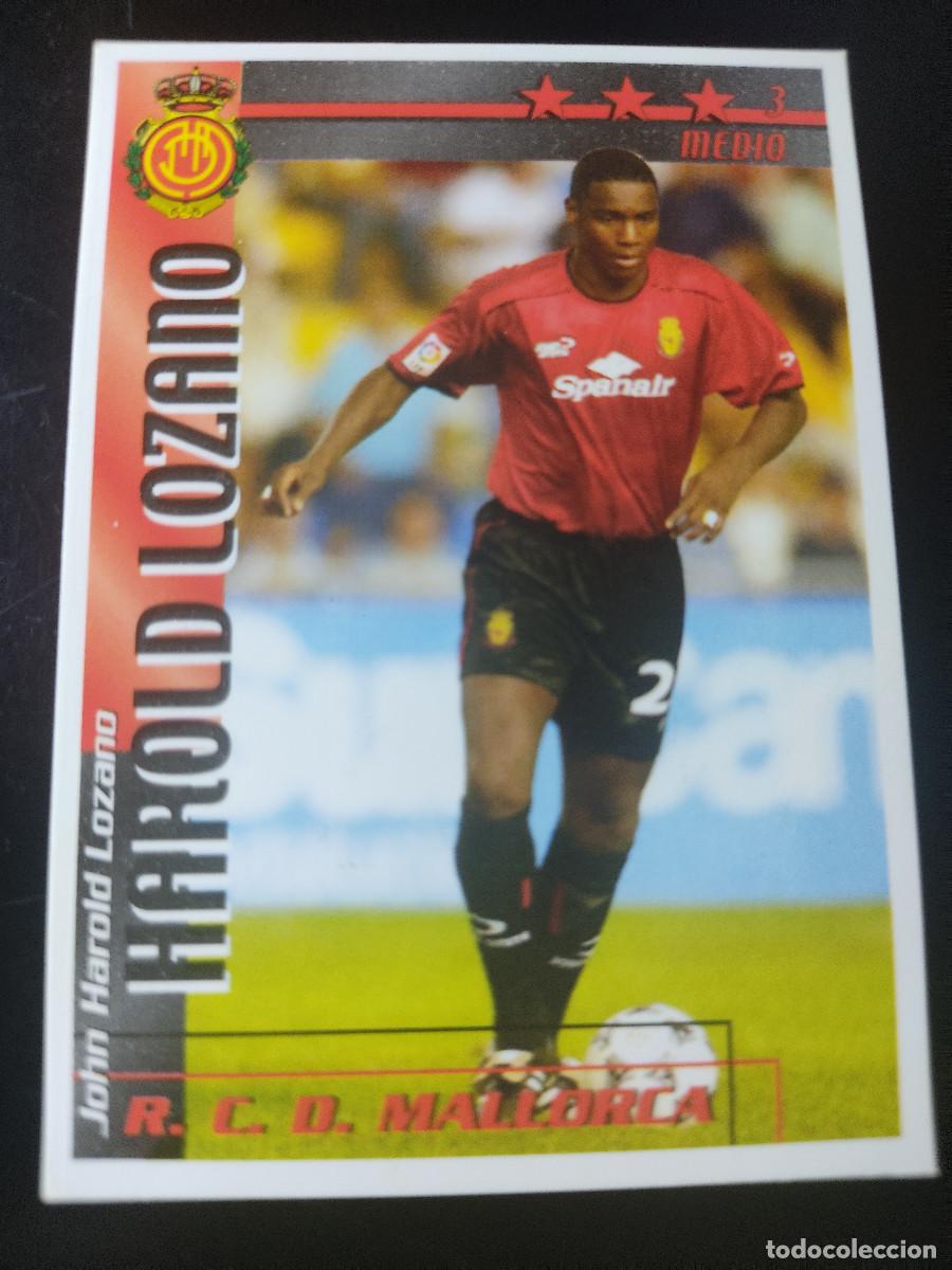 Fu&szlig;ball-Sticker: Futbol Match Total 2002/03 Harold Lozano - Mallorca - Editorial Magic Box Int