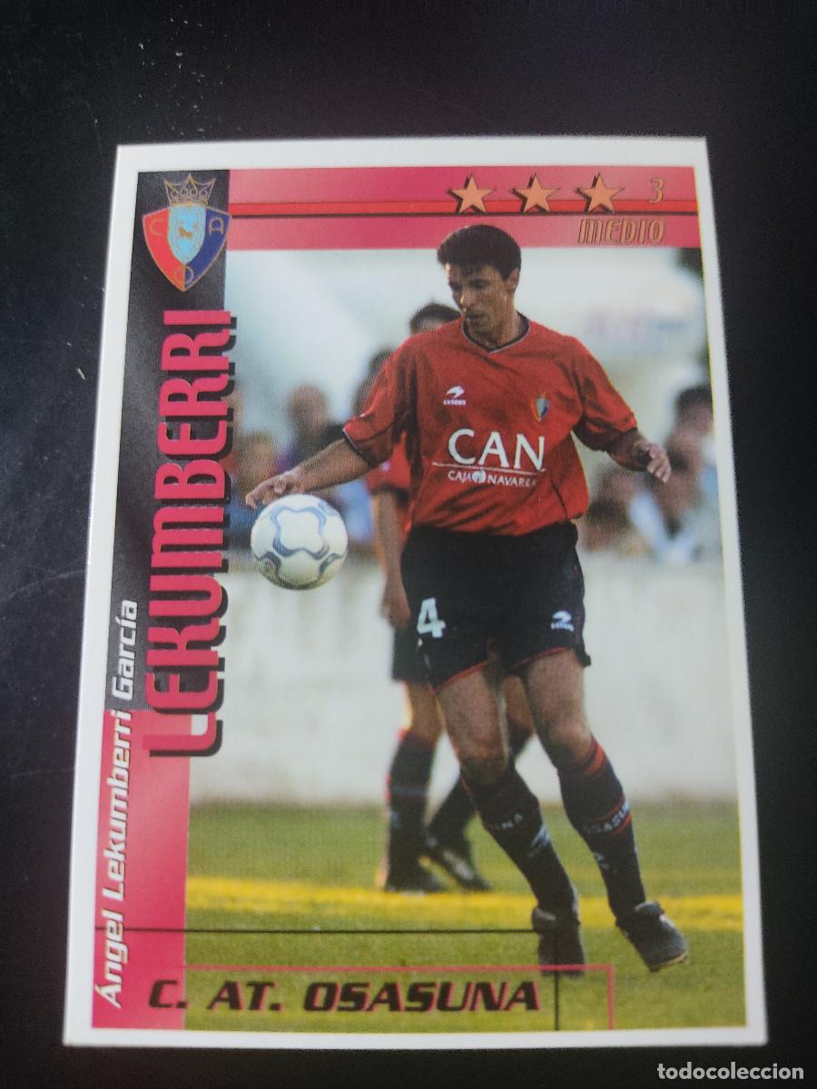 Fu&szlig;ball-Sticker: Futbol Match Total 2002/03 Lekumberri - Osasuna - Editorial Magic Box Int