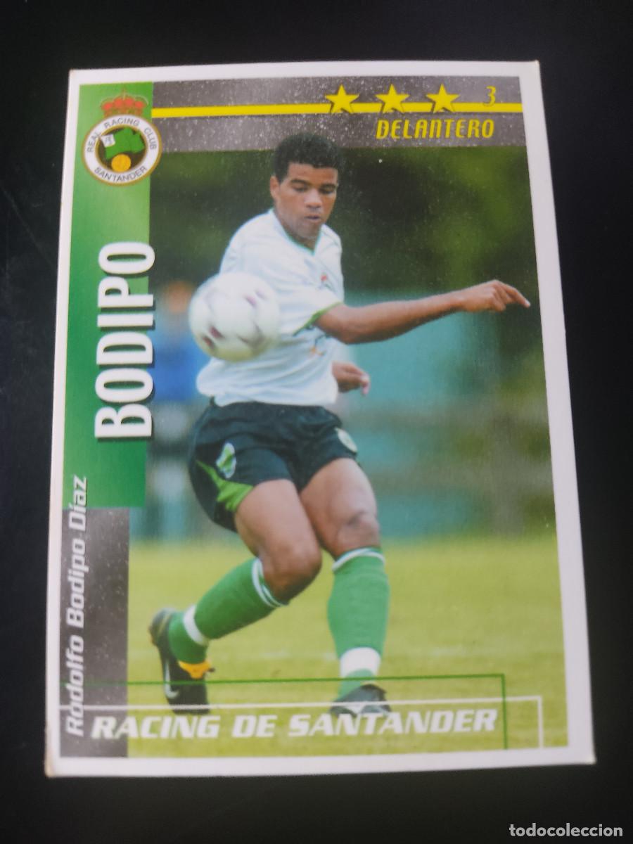 Figurine di Calcio: Futbol Match Total 2002/03 Bodipo - Racing Santander - Editorial Magic Box Int