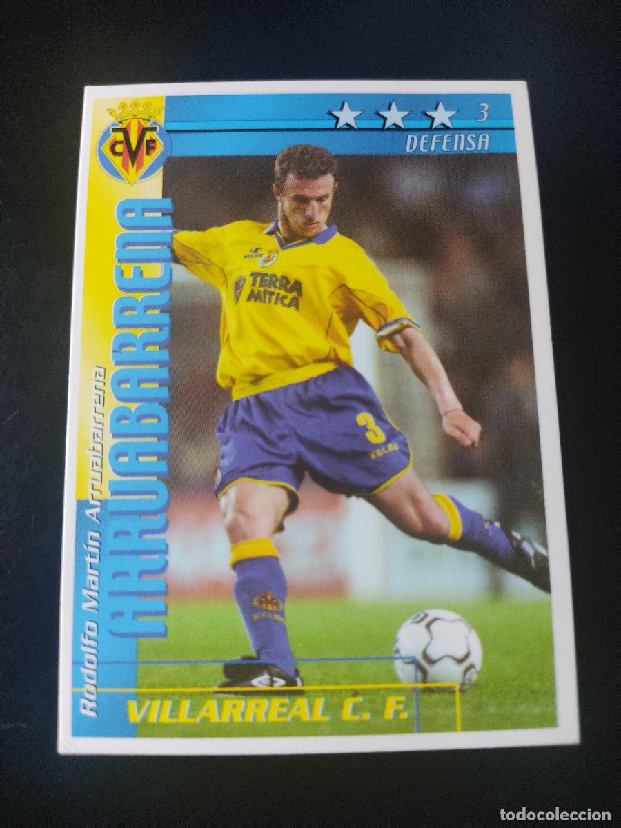 Fu&szlig;ball-Sticker: Futbol Match Total 2002/03 Arruabarrena - Villarreal - Editorial Magic Box Int