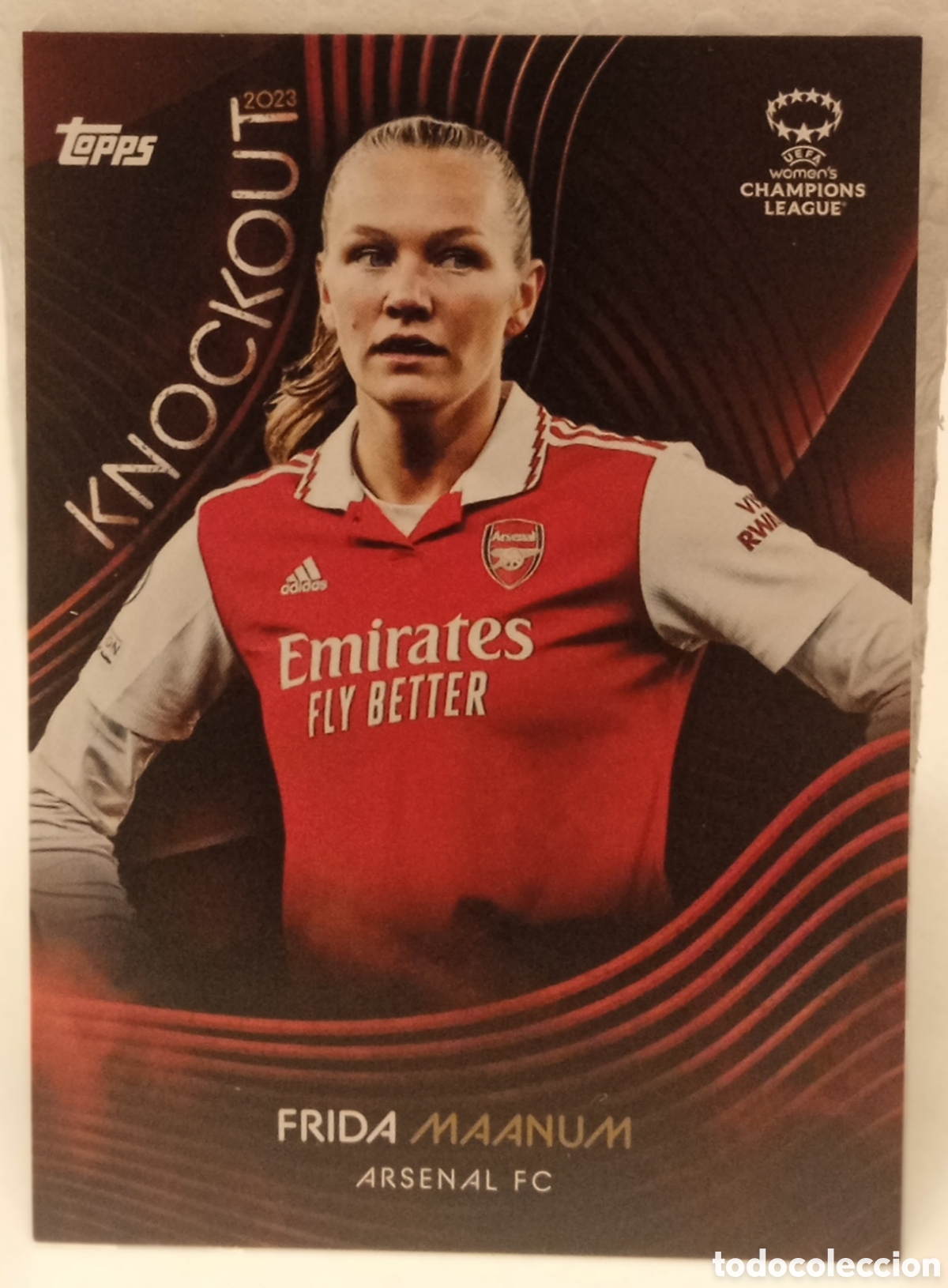 Cromos de f&uacute;tbol: KNOCKOUT WOMEN MAANUM - Foto 1