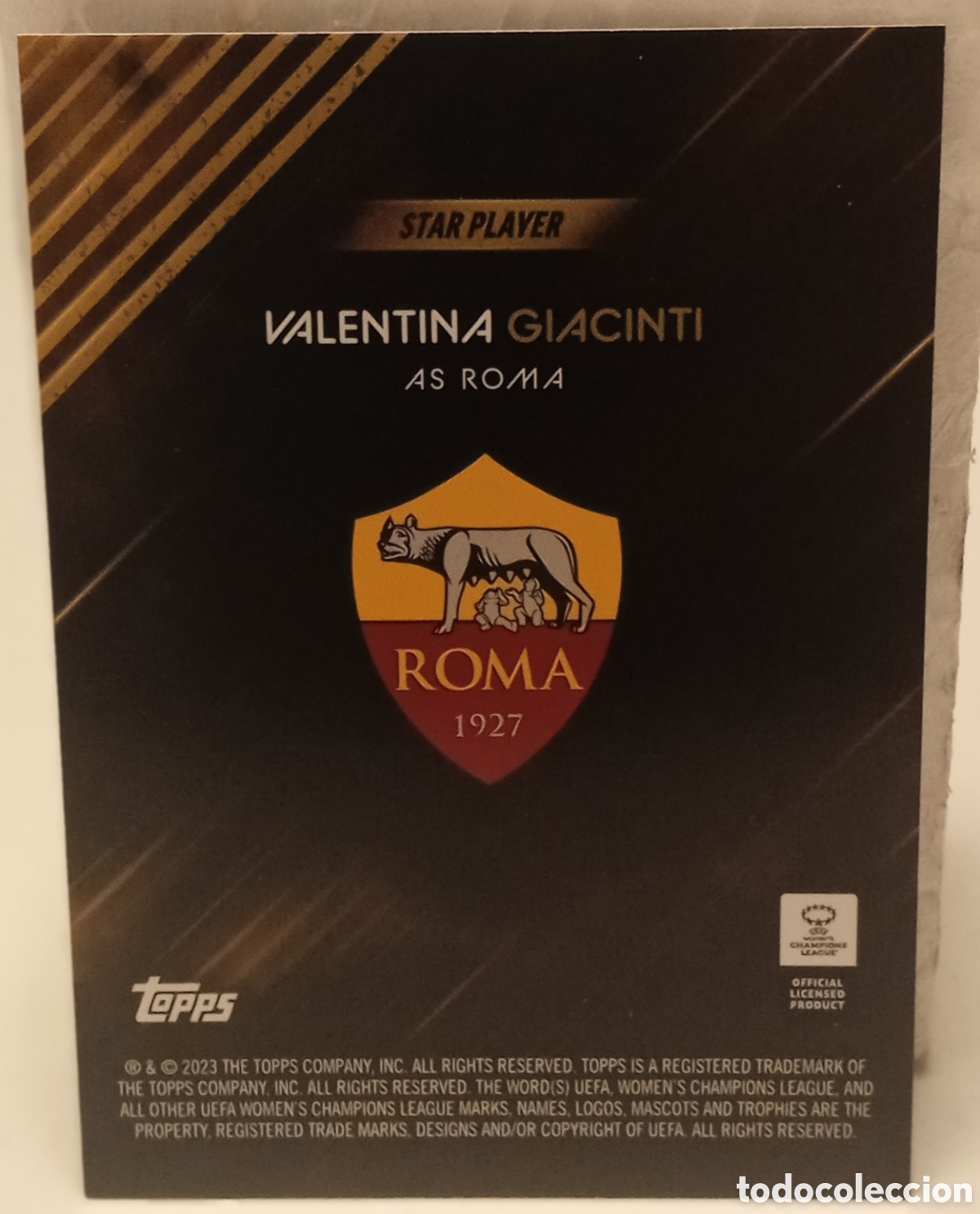 Cromos de f&uacute;tbol: KNOCKOUT WOMEN GIACINTI - Foto 2
