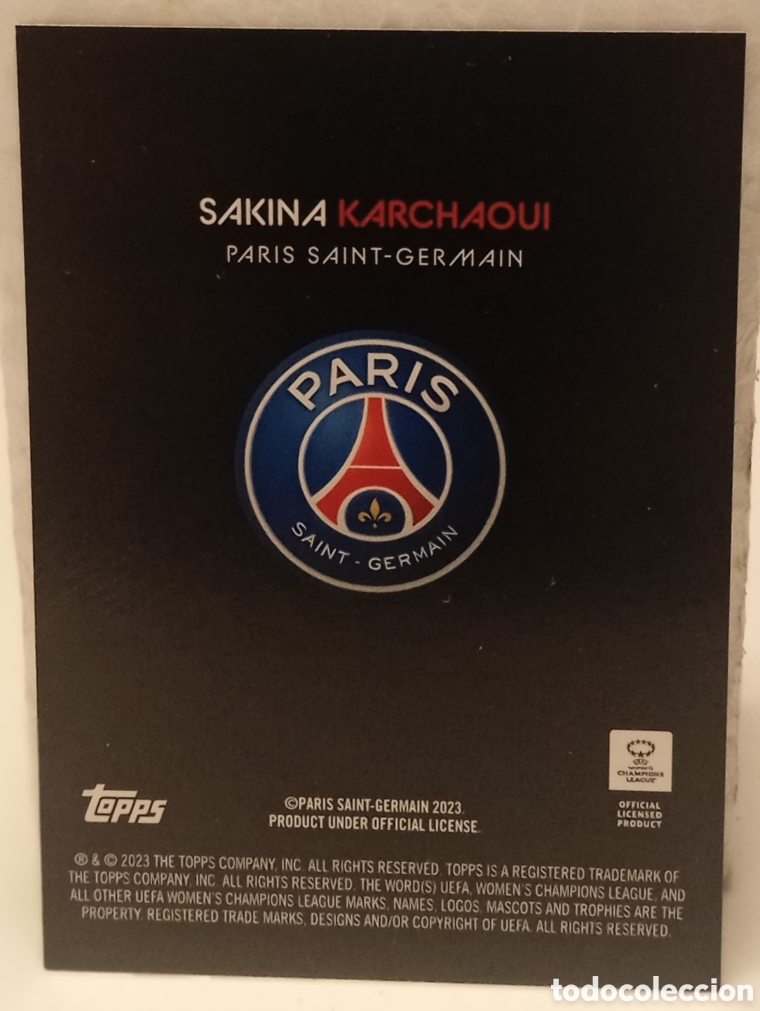 Cromos de f&uacute;tbol: KNOCKOUT WOMEN KARCHAOUI - Foto 2