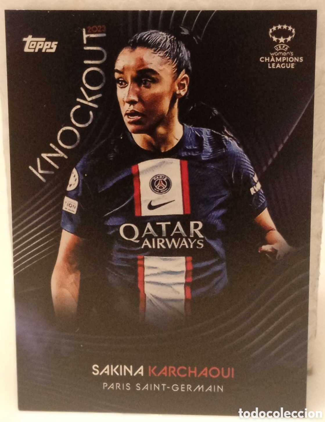 Cromos de f&uacute;tbol: KNOCKOUT WOMEN KARCHAOUI - Foto 1