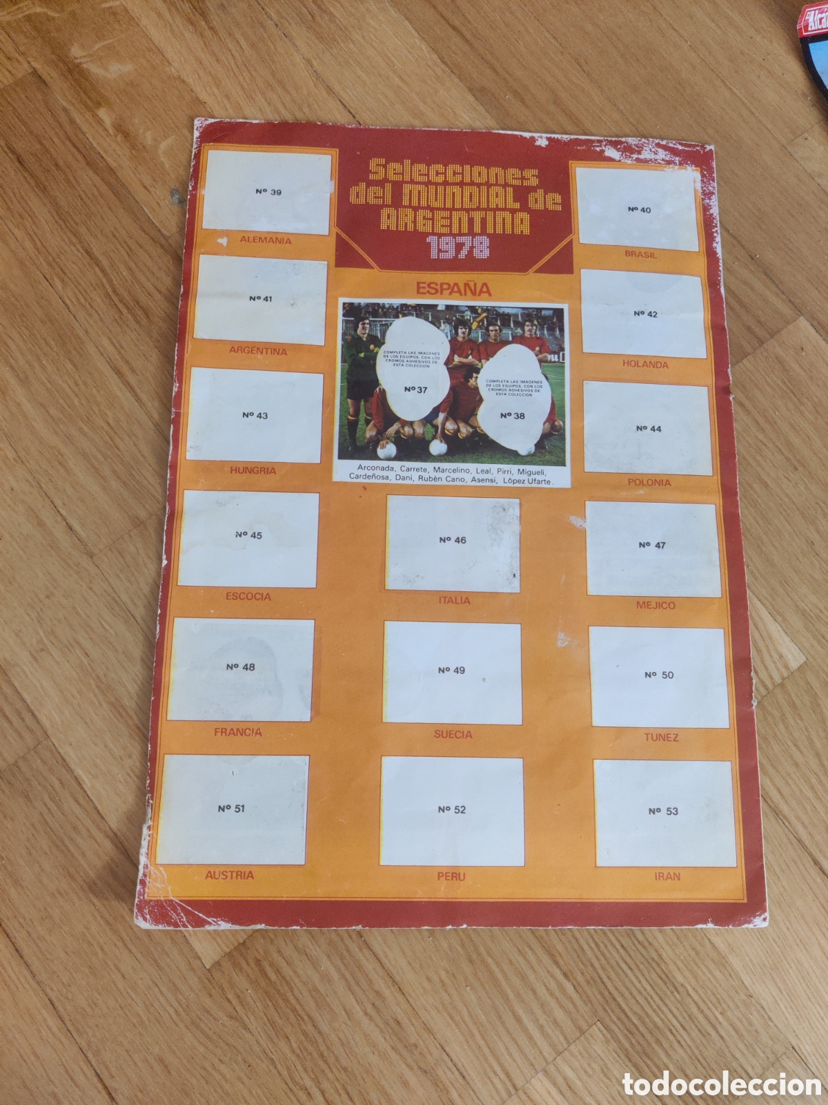 Cromos de f&uacute;tbol: Poster central este 1978 1979 78 79 - Foto 4