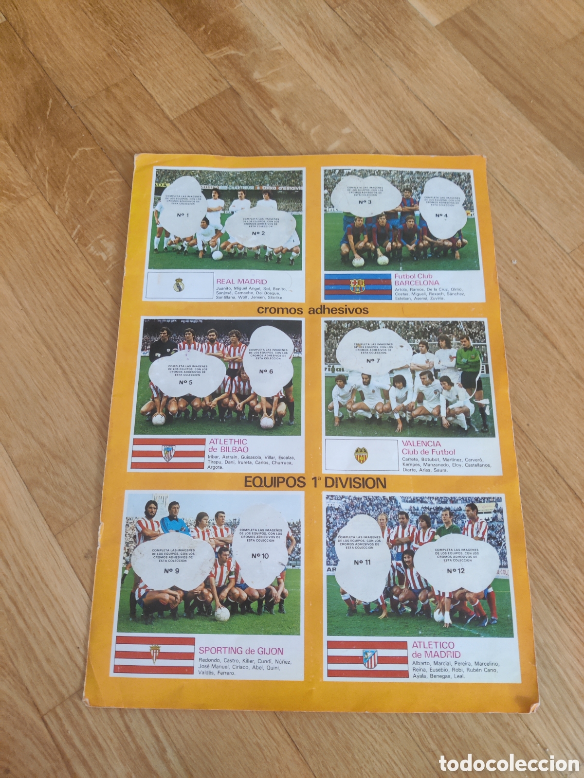 Cromos de Futebol: Poster central este 1978 1979 78 79