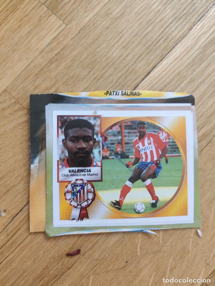 Cromos de Futebol: Valencia Atletico de Madrid este 1994 1995 94 95 recortado