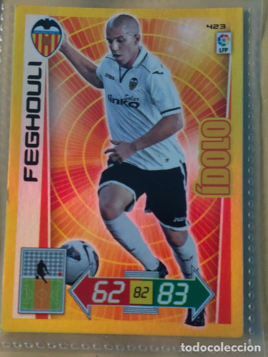 Cromos de Futebol: FICHA N&ordm; 423 FEHOULI - ADRENALYN 12 13 - PANINI 2012 -13 - CROMO - IDOLO