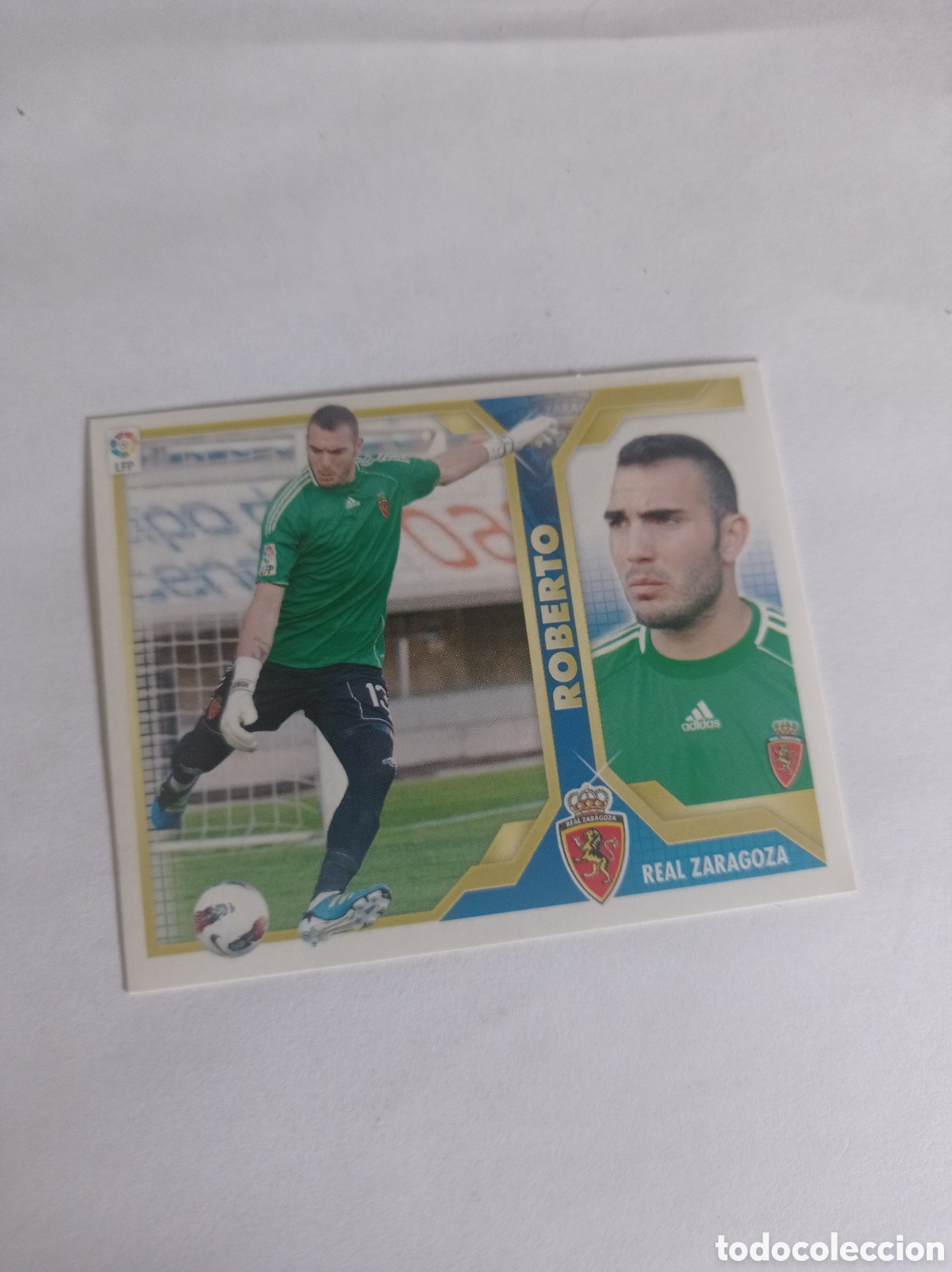 Cromos de F&uacute;tbol: ROBERTO ZARAGOZA COLOCA LIGA ESTE 2011/12 11 12 NUEVO SIN PEGAR