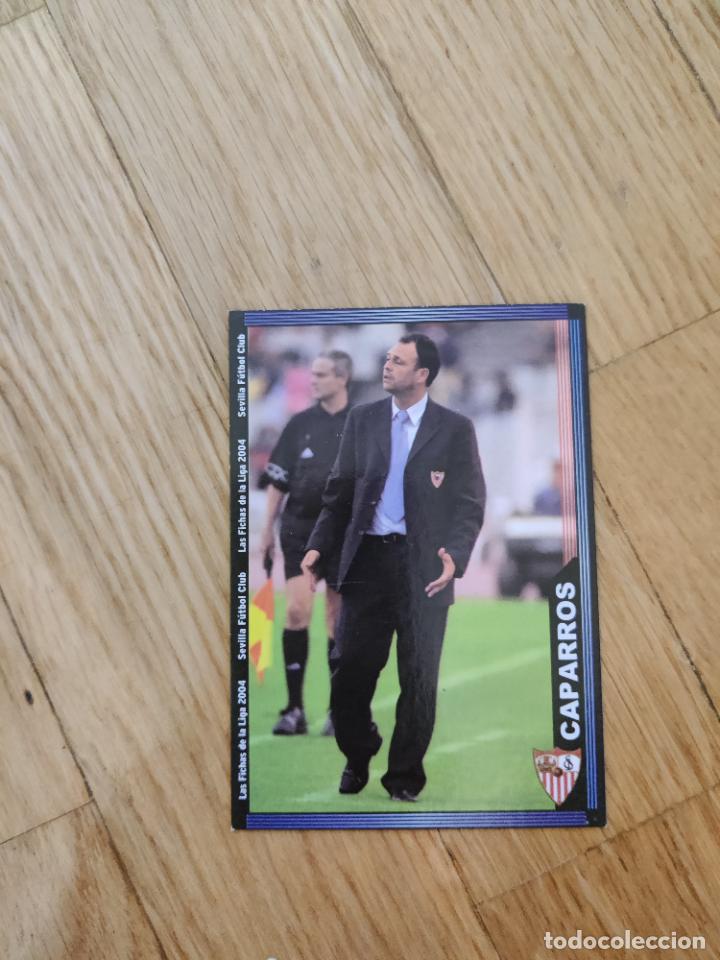 Fu&szlig;ball-Sticker: 246 caparrossevilla mundicromo fichas 2003 2004 03 04