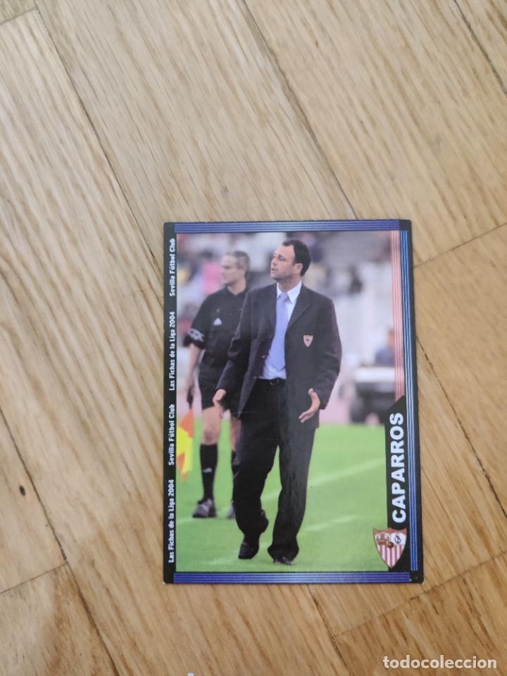 Fu&szlig;ball-Sticker: 246 caparrossevilla mundicromo fichas 2003 2004 03 04