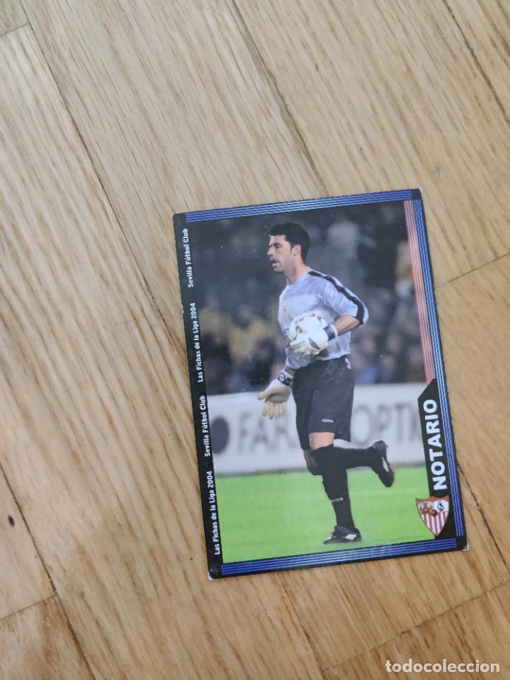 Figurine di Calcio: 247 notario sevilla mundicromo fichas 2003 2004 03 04