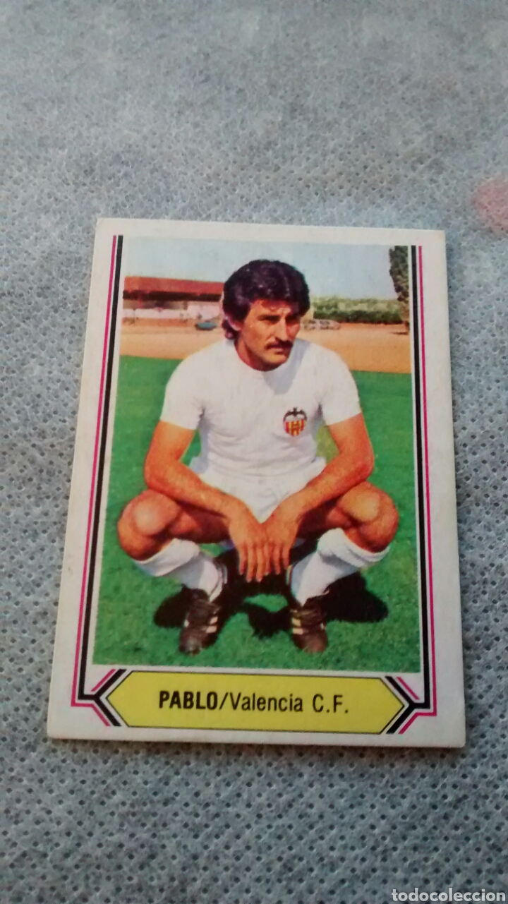 Cromos de f&uacute;tbol: 1980 80 81 1981 ESTE PABLO - Foto 1