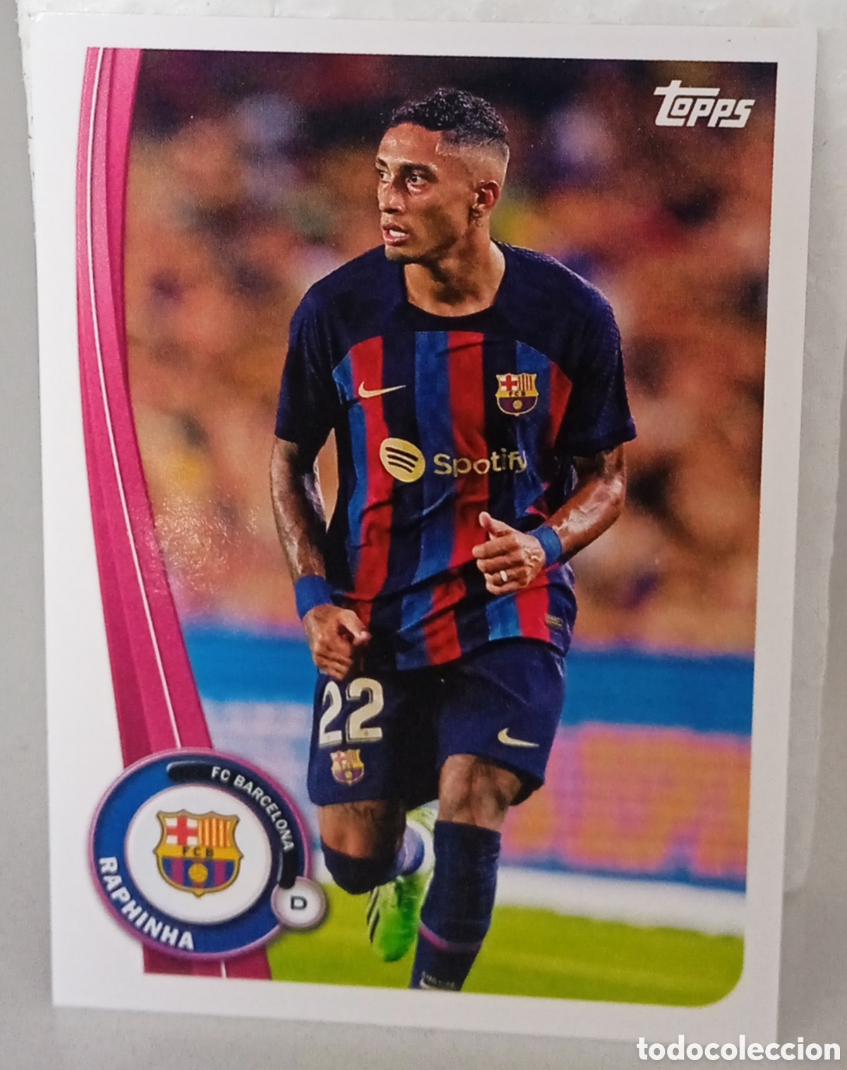 Cromos de f&uacute;tbol: RAPHINHA - Foto 1