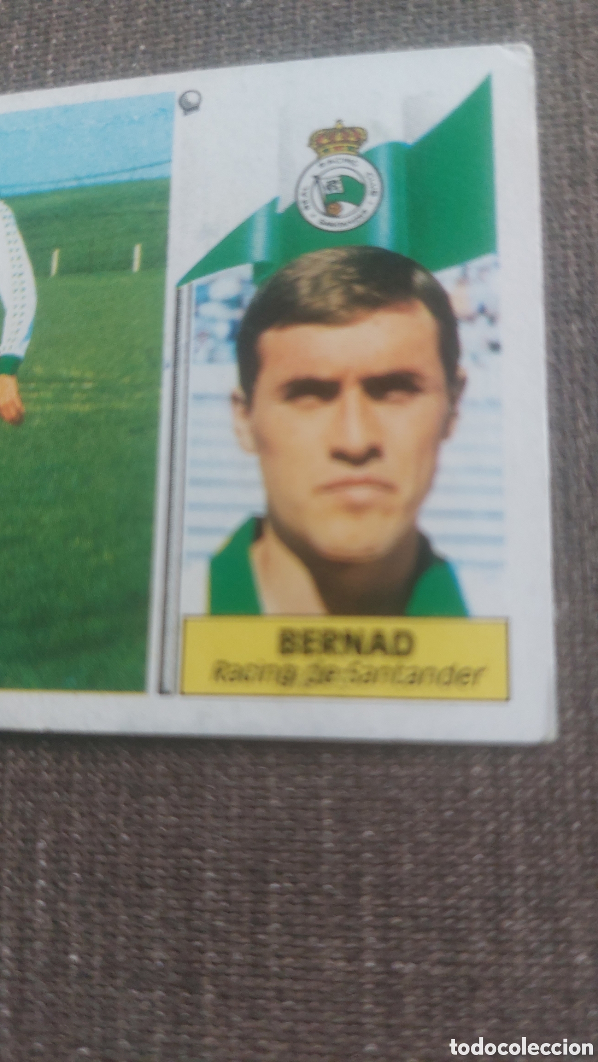 Cromos de f&uacute;tbol: Bernad racing baja santander 86/87 - Foto 1