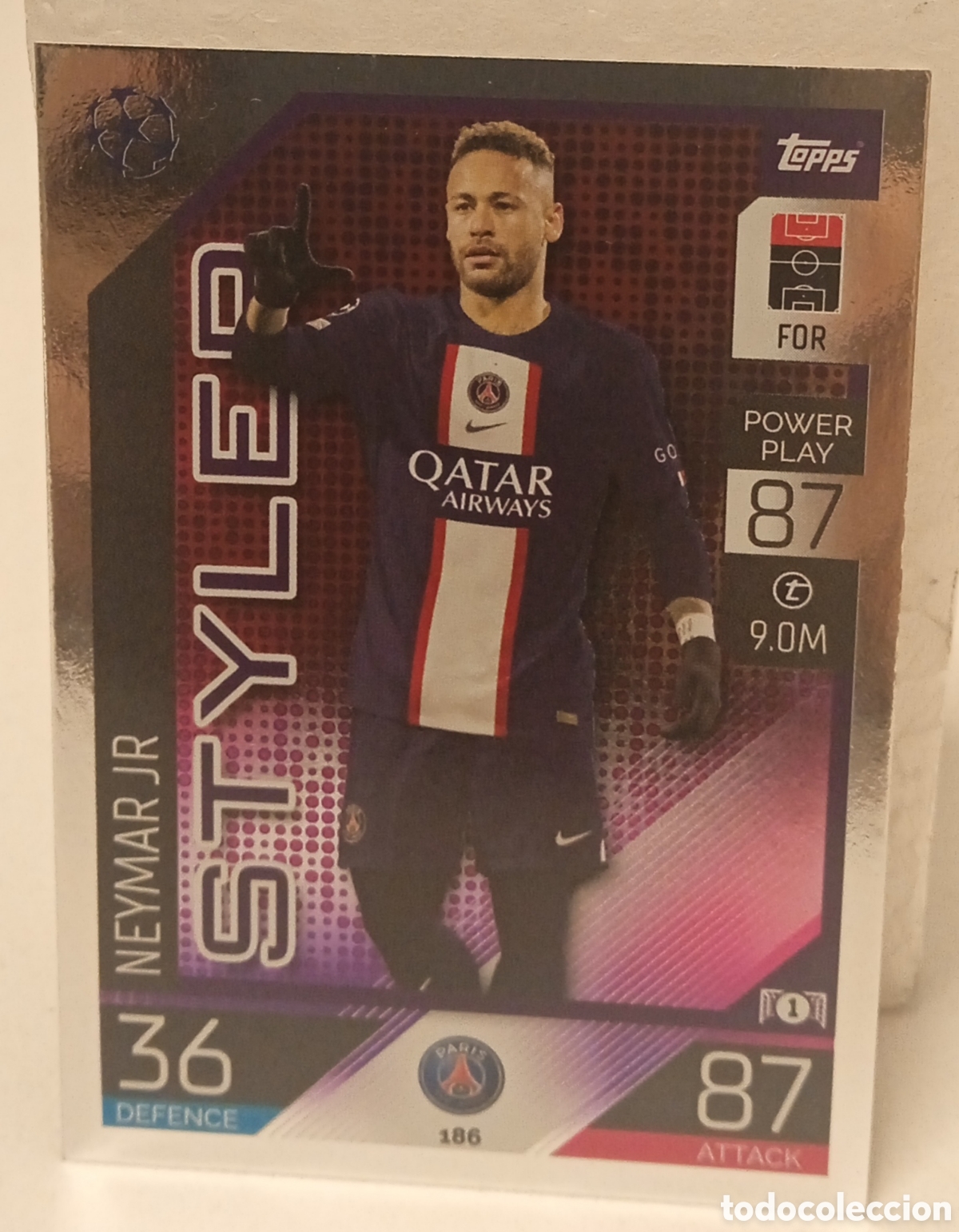 Cromos de f&uacute;tbol: NEYMAR STYLER - Foto 1