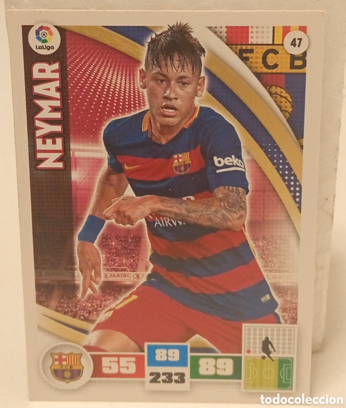 Cromos de f&uacute;tbol: NEYMAR - Foto 1