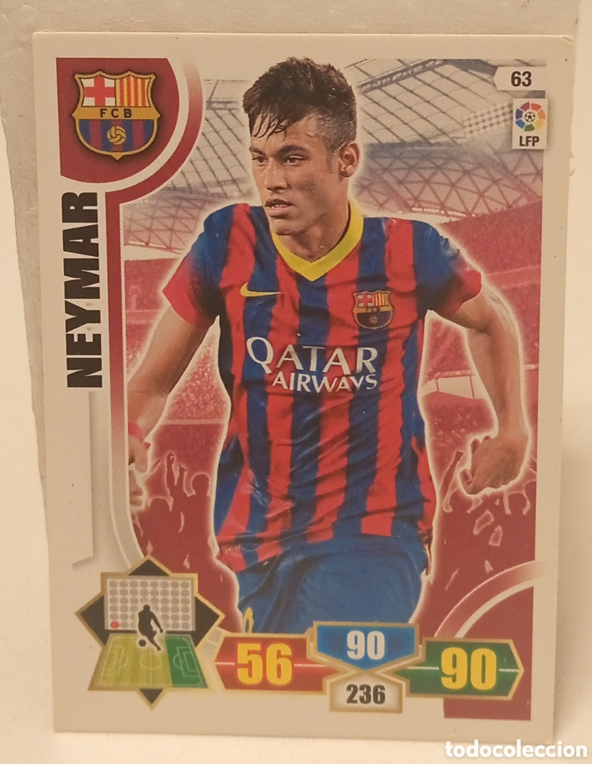 Cromos de f&uacute;tbol: NEYMAR - Foto 1