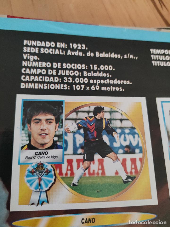 Cromos de f&uacute;tbol: cano celta Este 1994 1995 94 95 recortado - Foto 1