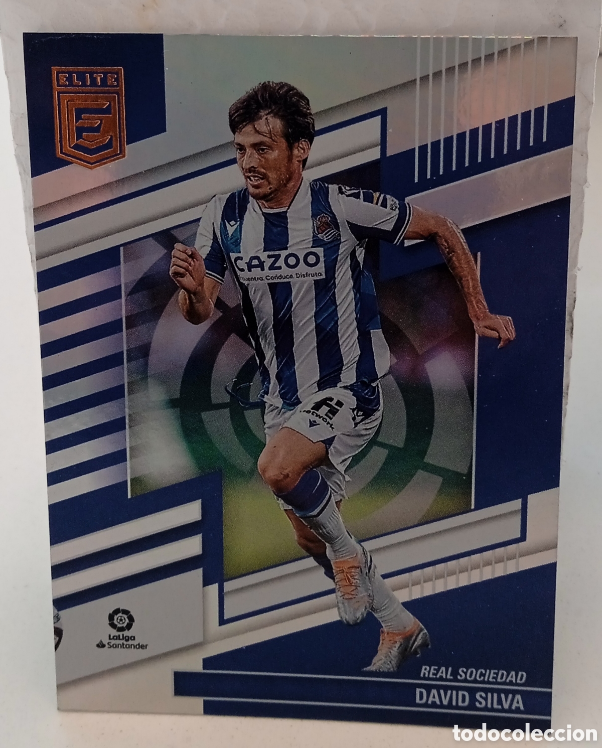 Cromos de f&uacute;tbol: 156 DAVID SILVA - Foto 1