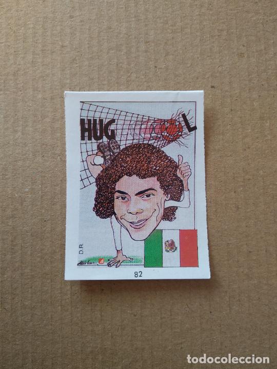 Cromos de f&uacute;tbol: 82 HUGO SANCHEZ CARICATURA SELECCI&Oacute;N M&Eacute;XICO CROMO F&Uacute;TBOL COLECCI&Oacute;N COCA-COLA MUNDIAL 1990