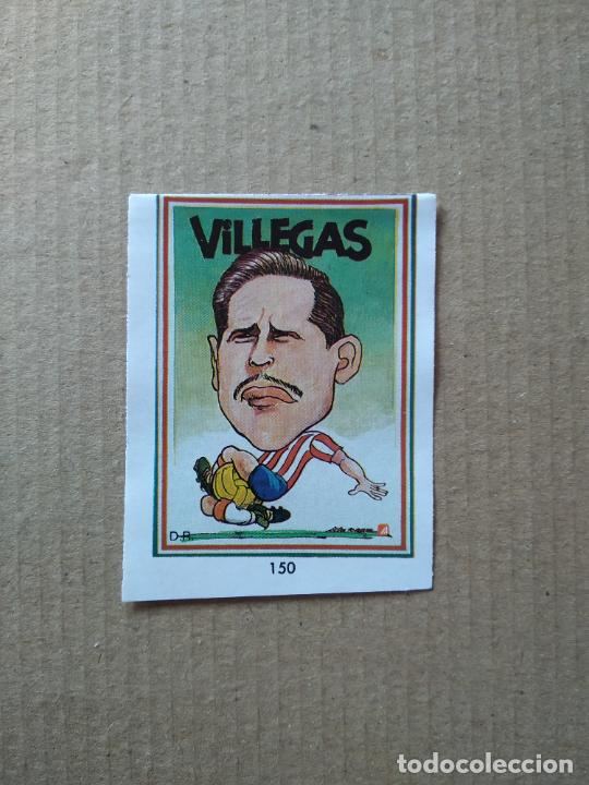 Cromos de f&uacute;tbol: 150 VILLEGAS CARICATURA SELECCI&Oacute;N M&Eacute;XICO CROMO F&Uacute;TBOL COLECCI&Oacute;N COCA-COLA MUNDIAL 1990
