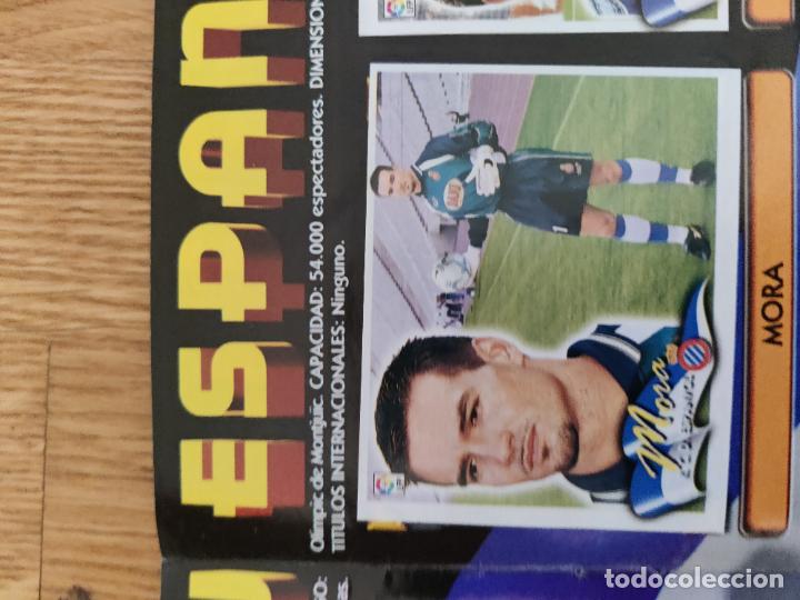 Cromos de f&uacute;tbol: mora espa&ntilde;ol este 2000 2001 00 01 recortado - Foto 1