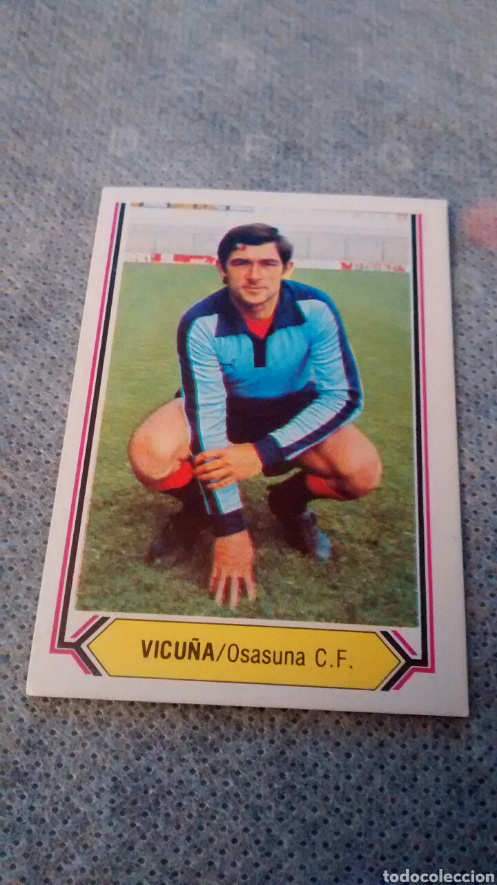 Cromos de f&uacute;tbol: 1980 80 81 1981 ESTE VICU&Ntilde;A - Foto 1