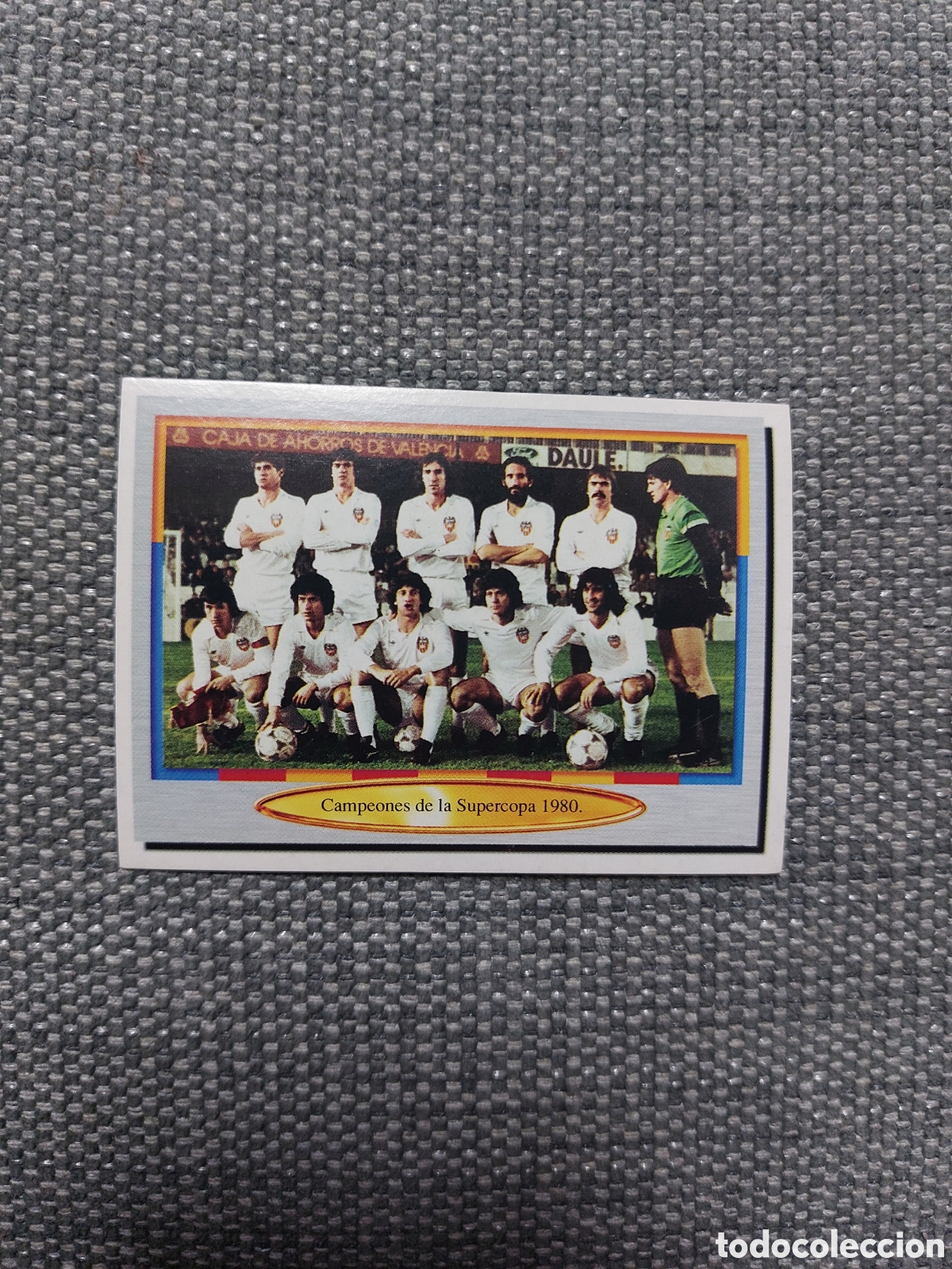 Cartes &agrave; collectionner de Football: 1919 1996 VALENCIA CF 39 CAMPEONES SUPERCOPA 1980 TODA SU HISTORIA EN CROMOS EDICIONES ESTE