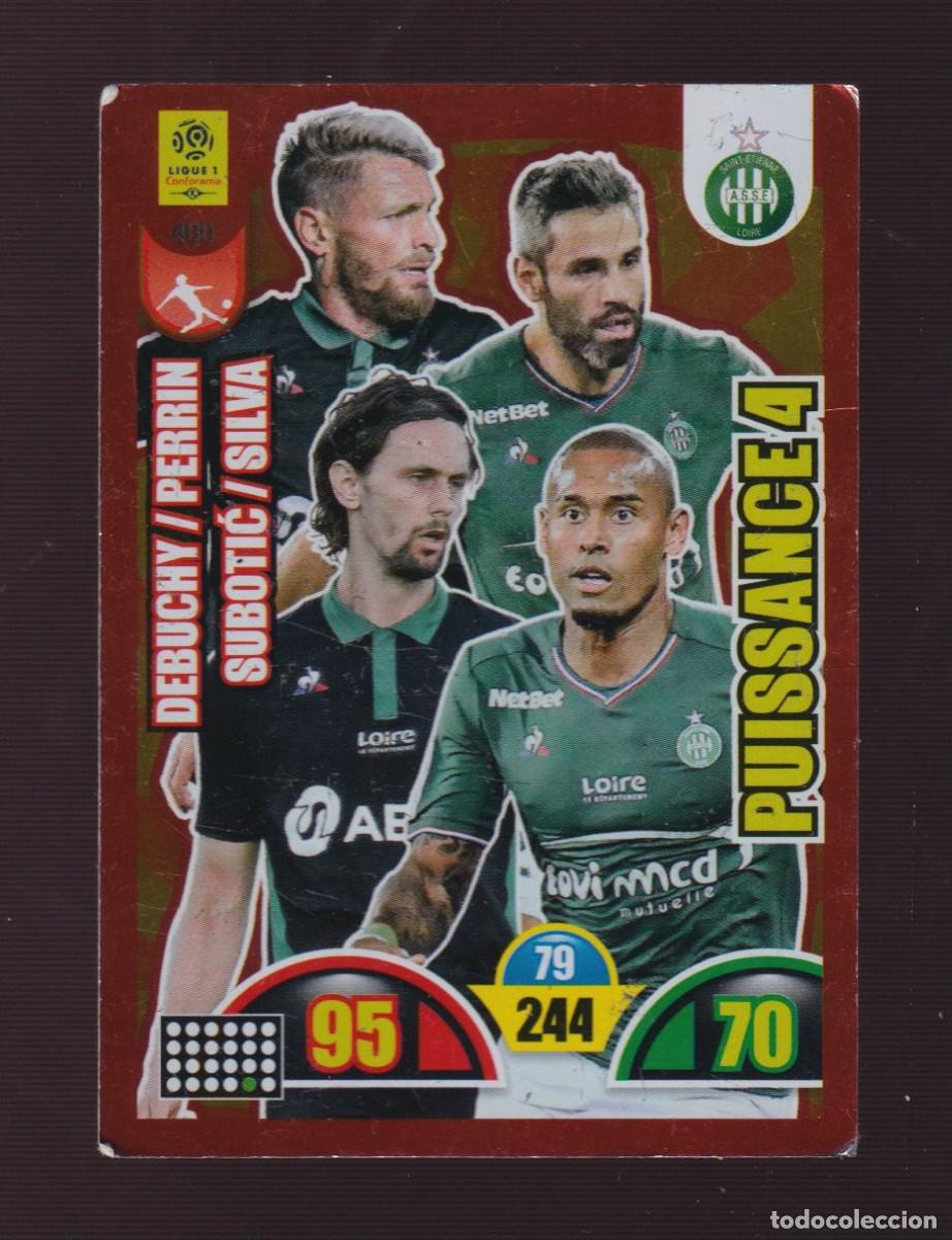 Football Stickers: CROMO DE FUTBOL DEL A&Ntilde;O 2018 / 19 CASA PANINI N&ordm; 400 DABUCHY / PERRIN / SUSOTIC /A A-S-S-E- PERFECTO