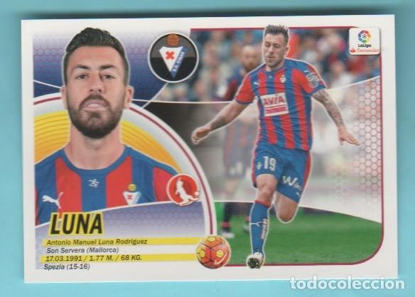Cromos de f&uacute;tbol: EDICIONES ESTE 2016 2017 SD EIBAR 7 B LUNA 16-17 - Foto 1