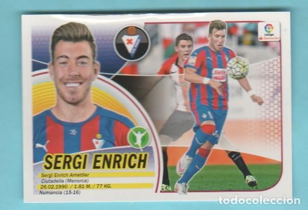 Cromos de f&uacute;tbol: EDICIONES ESTE 2016 2017 SD EIBAR 16 SERGI ENRICH 16-17 - Foto 1