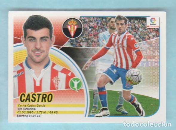 Cromos de f&uacute;tbol: EDICIONES ESTE 2016 2017 SPORTING DE GIJON 15 CASTRO 16-17 - Foto 1