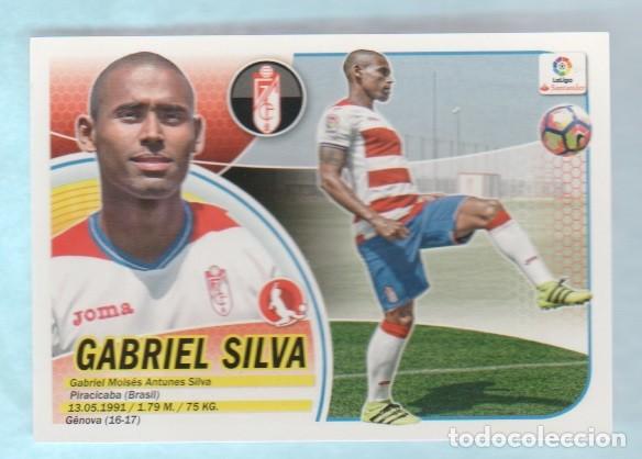 Cromos de f&uacute;tbol: EDICIONES ESTE 2016 2017 GRANADA CF 7 GABRIEL SILVA 16-17 - Foto 1