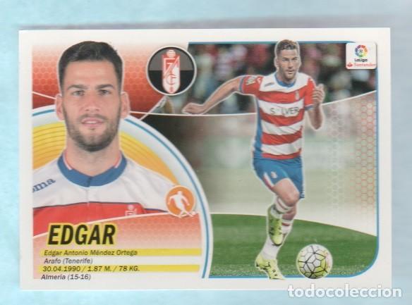 Cromos de f&uacute;tbol: EDICIONES ESTE 2016 2017 GRANADA CF 13 A EDGAR 16-17 - Foto 1