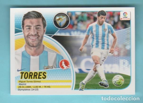 Cromos de f&uacute;tbol: EDICIONES ESTE 2016 2017 MALAGA CF 7 A TORRES 16-17 - Foto 1