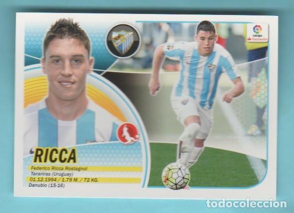 Cromos de f&uacute;tbol: EDICIONES ESTE 2016 2017 MALAGA CF 7 B RICCA 16-17 - Foto 1