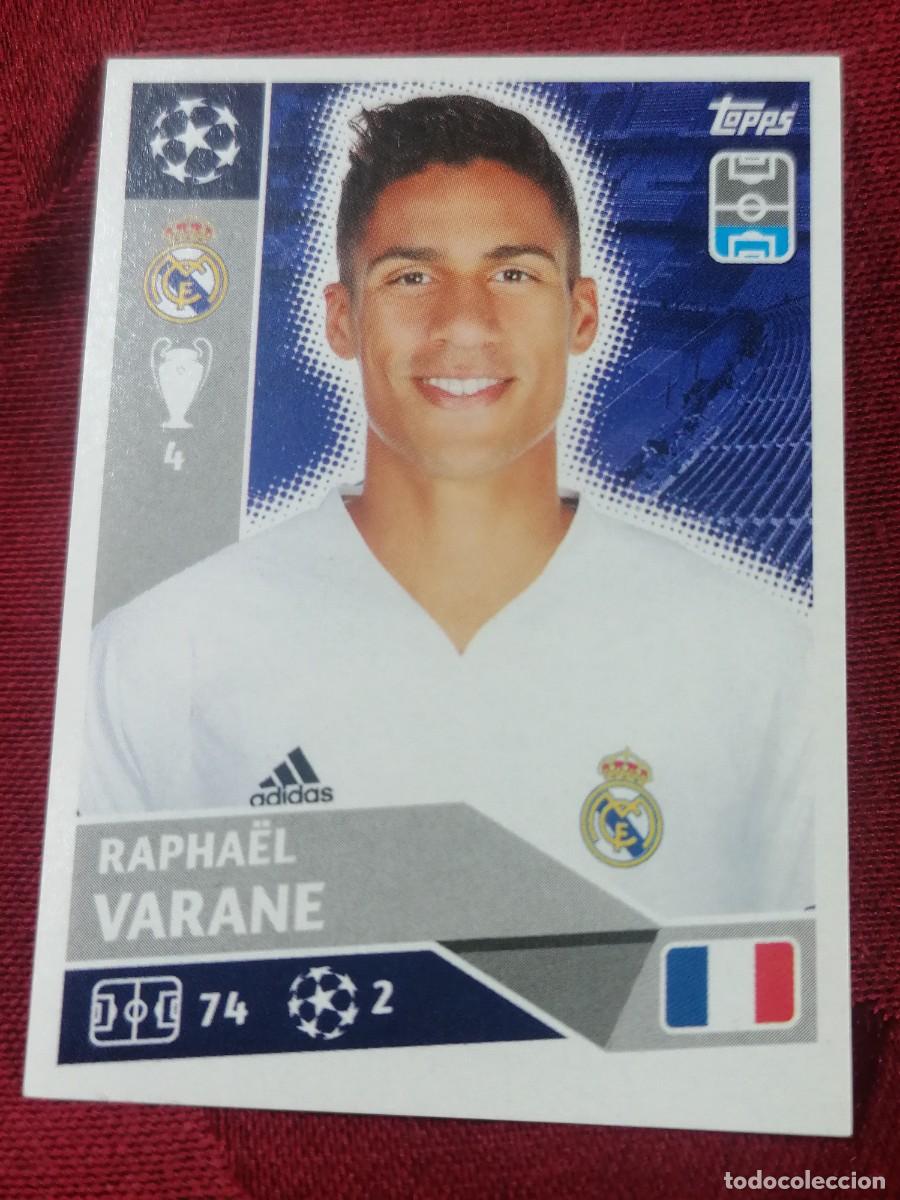 Fu&szlig;ball-Sticker: UEFA CHAMPIONS LEAGUE STICKER 2020 2021 20 21 CROMO TOPPS FUTBOL N RMA5 RMA 5 REAL MADRID VARANE