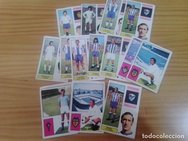 Cartes &agrave; collectionner de Football: 14 cromos Liga 74-75 de FHER