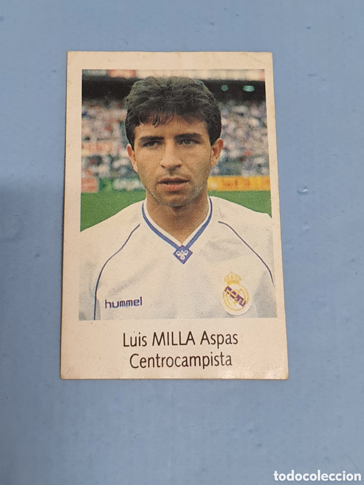 Cromos de Futebol: Liga f&uacute;tbol 91-92 Milla Real Madrid n &deg; 129 bimbo