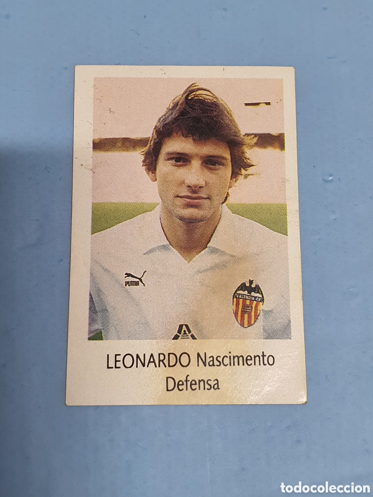 Cromos de F&uacute;tbol: Liga f&uacute;tbol 91-92 Leonardo del Valencia n&deg; 209 bimbo