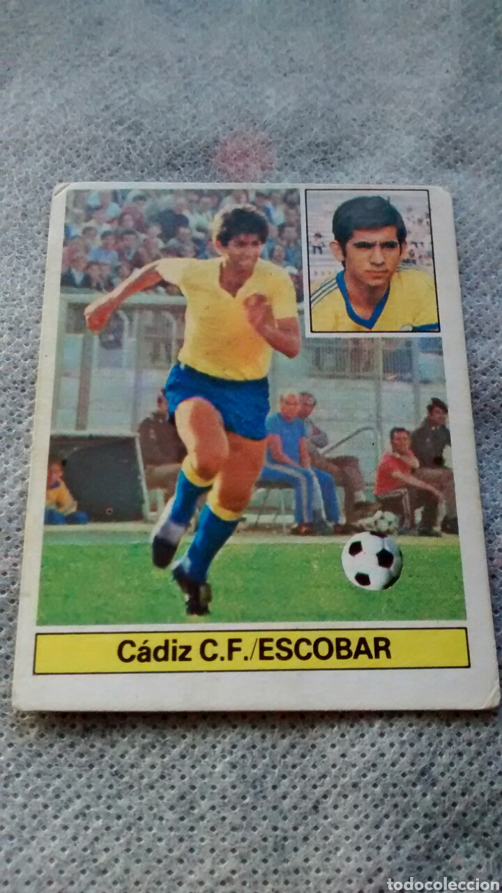 Cromos de f&uacute;tbol: 81 82 1981 1982 ESTE ESCOBAR (A2) - Foto 1