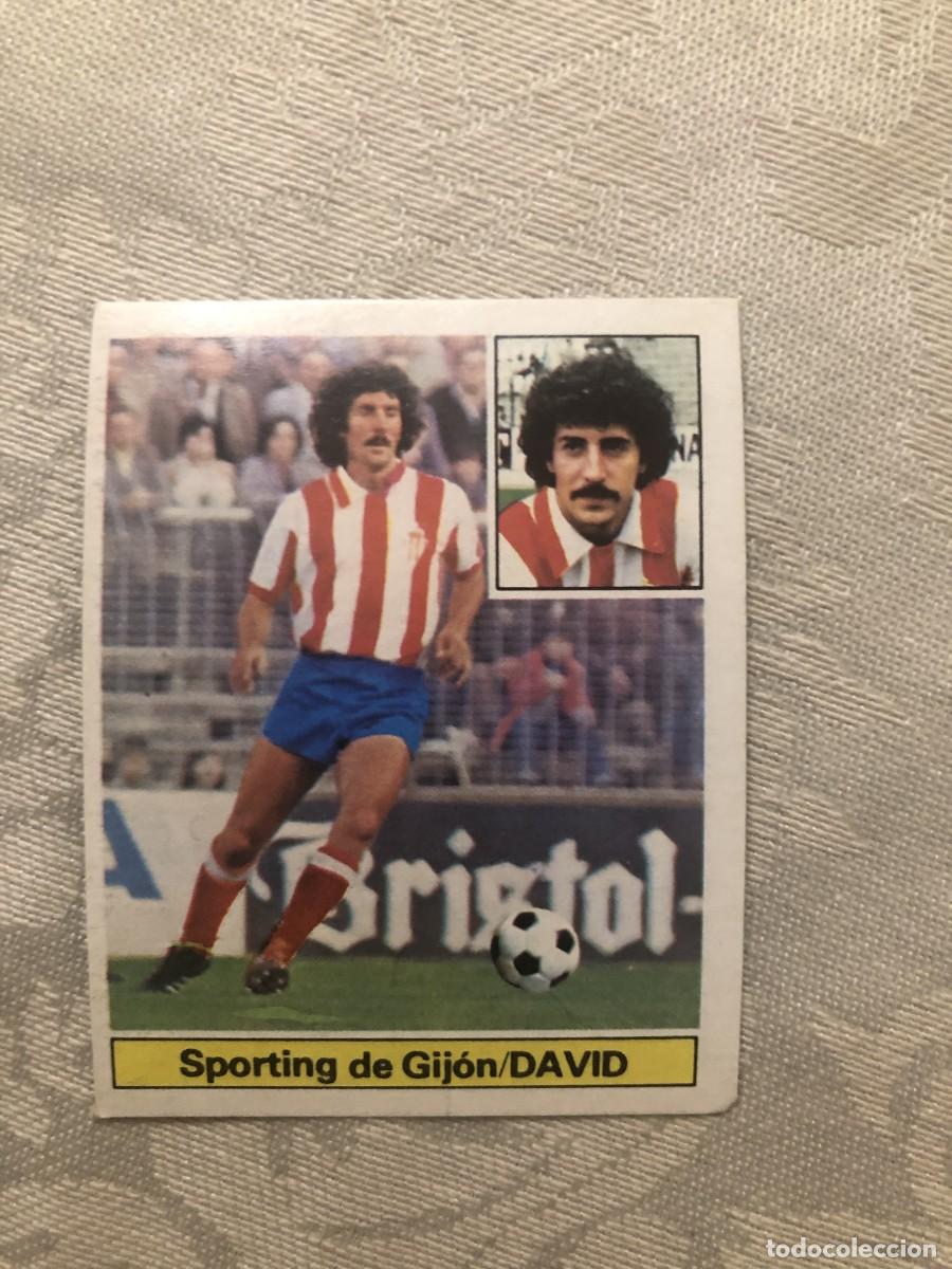 Cromos de f&uacute;tbol: DAVID SPORTING ESTE 81 82 1981 1982 - Foto 1