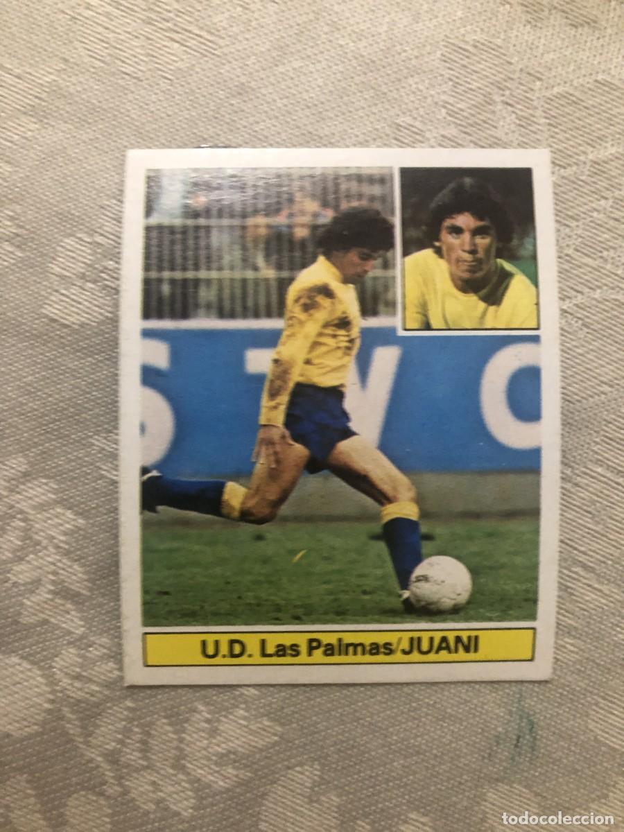 Cromos de f&uacute;tbol: JUANI LAS PALMAS ESTE 81 82 1981 1982 - Foto 1