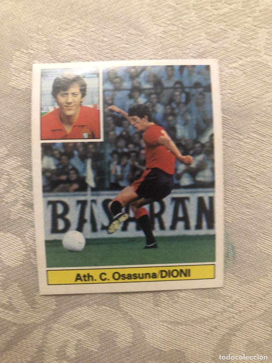 Cromos de f&uacute;tbol: DIONI OSASUNA ESTE 81 82 1981 1982 - Foto 1