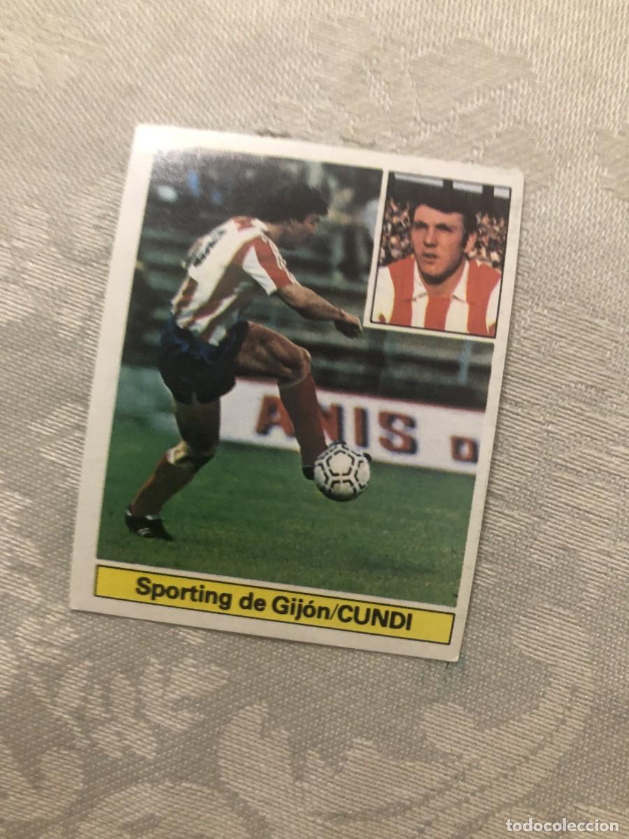 Cromos de f&uacute;tbol: CUNDI SPORTING ESTE 81 82 1981 1982 - Foto 1