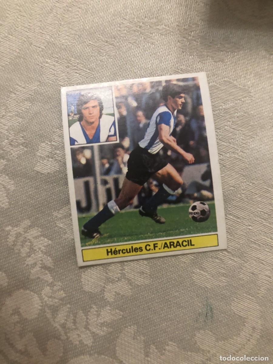 Cromos de f&uacute;tbol: ARACIL H&Eacute;RCULES ESTE 81 82 1981 1982 - Foto 1