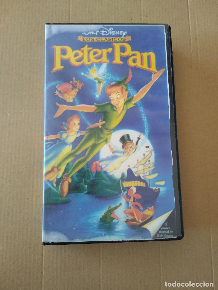 Cromos de F&uacute;tbol: PEL&Iacute;CULA VHS LOS CL&Aacute;SICOS PETER PAN DISNEY