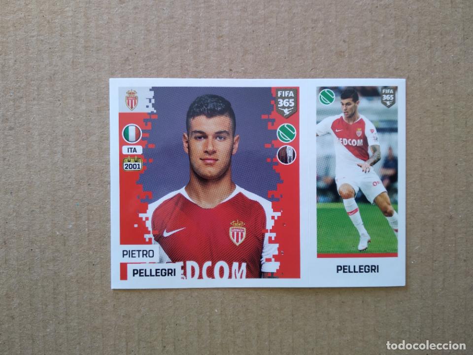 Cromos de f&uacute;tbol: 142 PELLEGRI MONACO CROMO STICKER FUTBOL FIFA 365 2018-2019 PANINI 18-19
